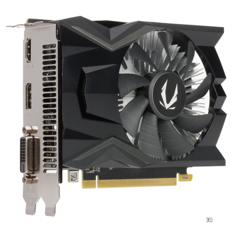 Видеокарта Zotac GTX 1650 (4Gb • GDDR6 • 128bit • DVI • HDMI • DP) ZT-T16520F-10L БУ