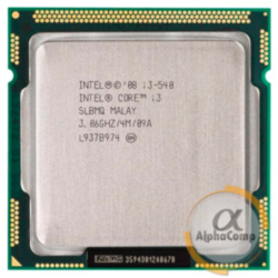 Процессор Intel Core i3 540 (2×3.06GHz • 4Mb • 1156) БУ