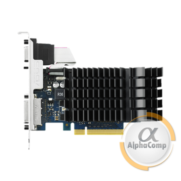 Видеокарта PCI-E NVIDIA Asus GT720 (1GB/DDR3/64bit/DVI/VGA/HDMI) LP БУ