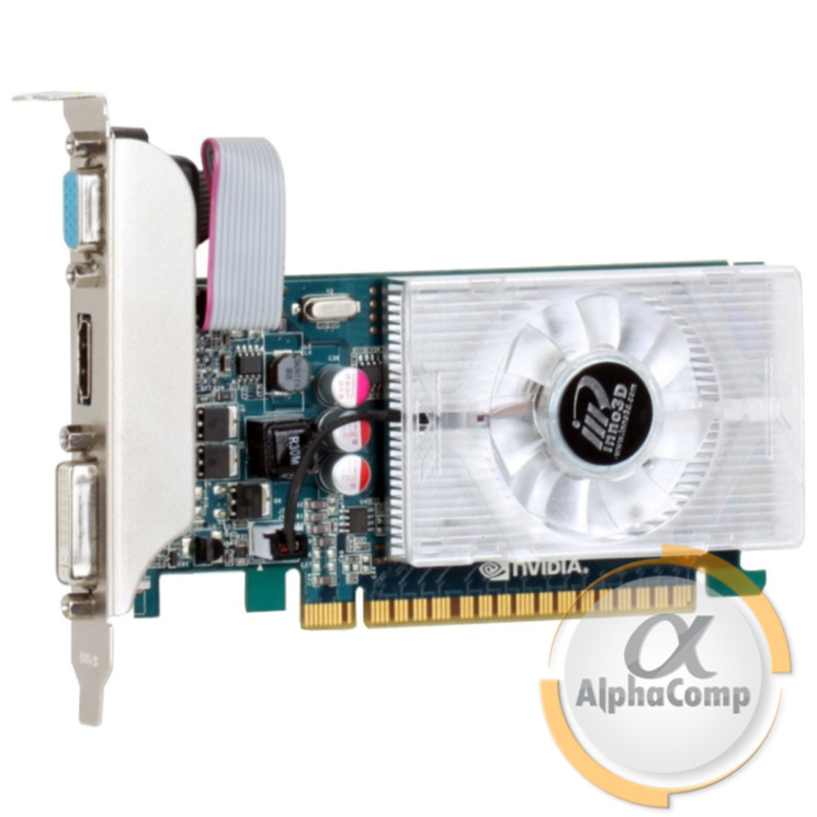 Видеокарта PCI-E NVIDIA Inno3D GT430 (1Gb/DDR3/64bit/DVI/VGA/HDMI) БУ
