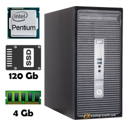 HP ProDesk 400 G3 MT (Pentium G4400 • 4Gb • ssd 120Gb) БУ