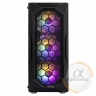 Корпус 1stPlayer X6-BK-4F1 Black без БЖ