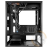 Корпус 1stPlayer X4-M-BK-2F1P-1F1 Black без БЖ