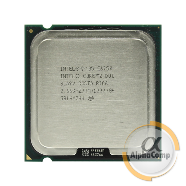 Процессор Intel Core2Duo E6750 (2×2.66GHz/4Mb/s775) БУ