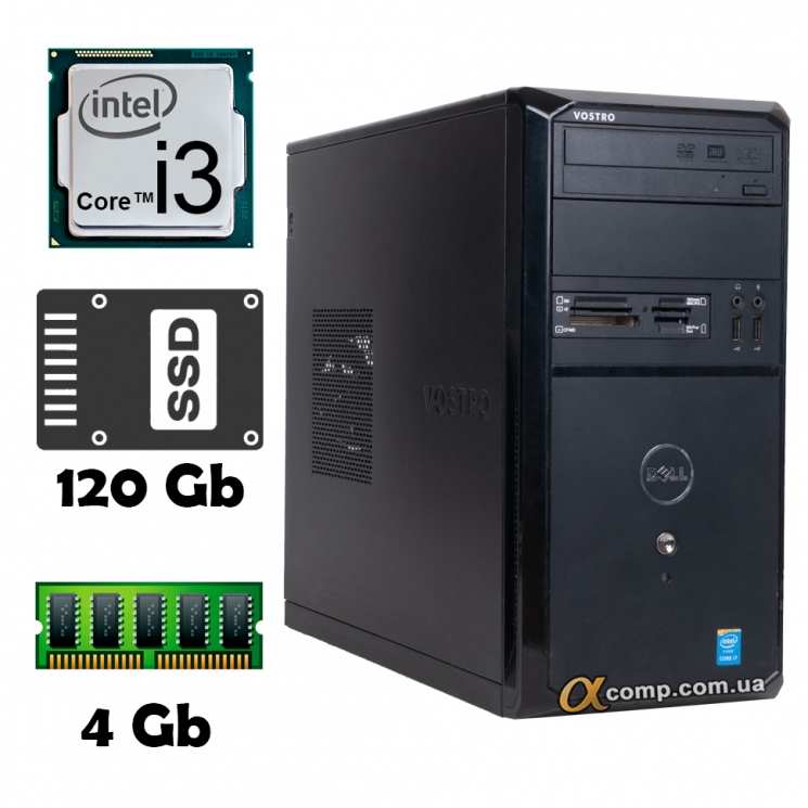 Dell Vostro 3900 (i3-4130 • 4Gb • ssd 120Gb) MT