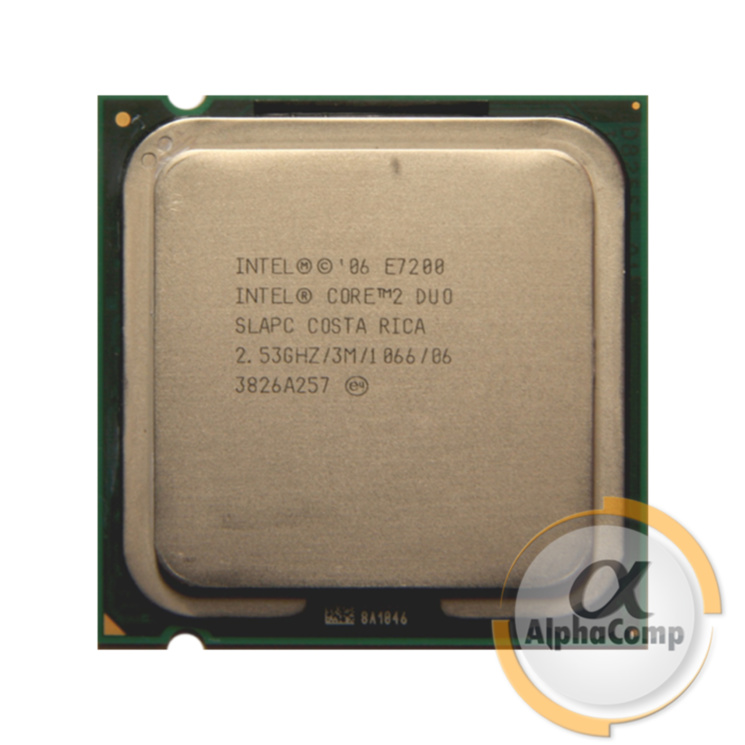 Процессор Intel Core2Duo E7200 (2×2.53GHz/3Mb/s775) БУ