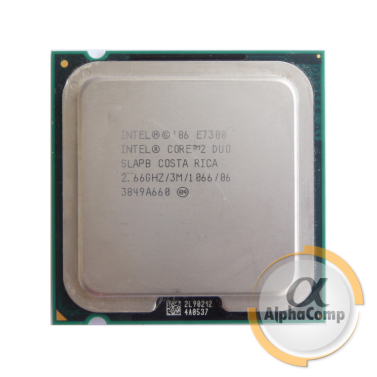 Процессор Intel Core2Duo E7300 (2×2.66GHz/3Mb/s775) БУ
