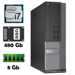 Компьютер Dell 7020 (i7-4770/8Gb/ssd 480Gb) БУ