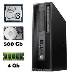 HP Z240 (i3-6100 • 4Gb • 500Gb) dt