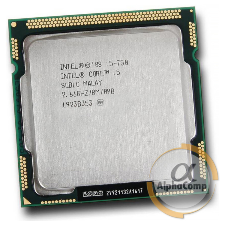 Процессор Intel Core i5 750 (4×2.66GHz/8Mb/s1156) БУ купить в Днепре ...
