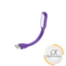 Фонарик гибкий LED USB 1.2W 4500K Purple