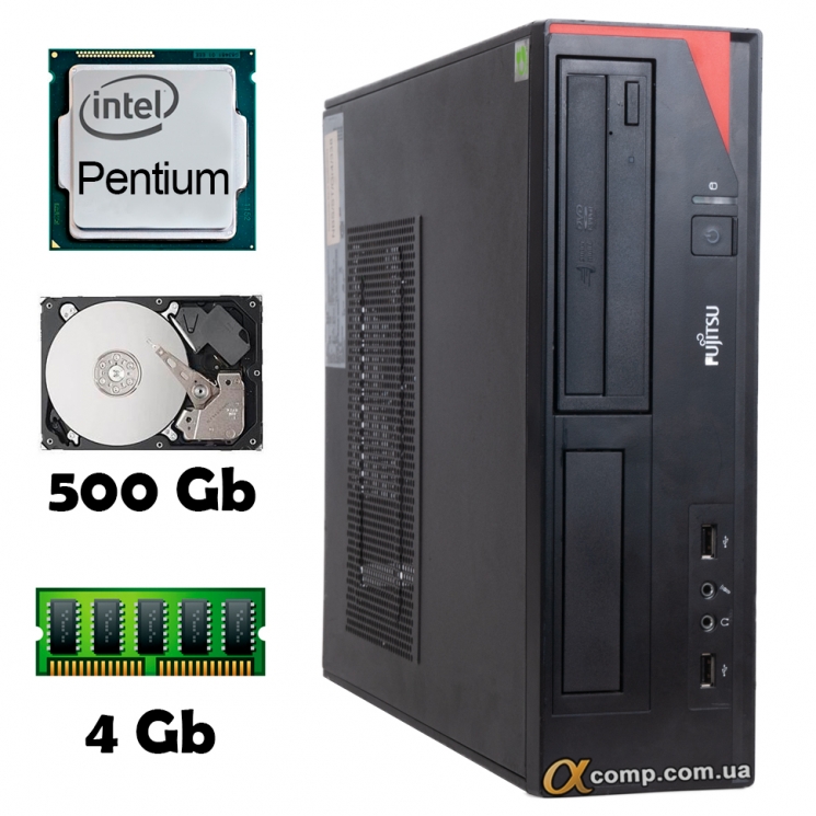 Fujitsu ESPRIMO E410 (Pentium G620 • 4Gb • 500Gb) dt