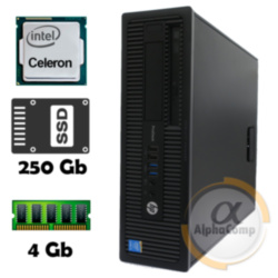 Компьютер HP 600 G1 (Celeron G1820/4Gb/250Gb) БУ