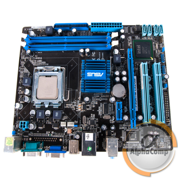 Материнская плата Asus P5G41-M LX2/GB (775 • G41 • 2xDDR2) БУ купить в ...