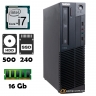 Lenovo ThinkCentre M82 (i7 2600 • 16Gb • 500Gb • ssd 240Gb) dt