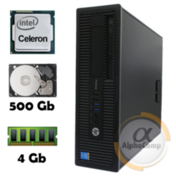 Компьютер HP EliteDesk 800 G1 SFF (Celeron G1820/4Gb/500Gb) БУ