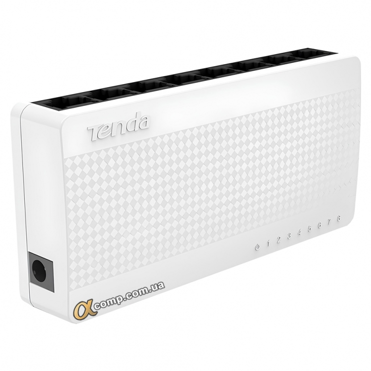 Комутатор 8 port Tenda S108 (100Mb/s)
