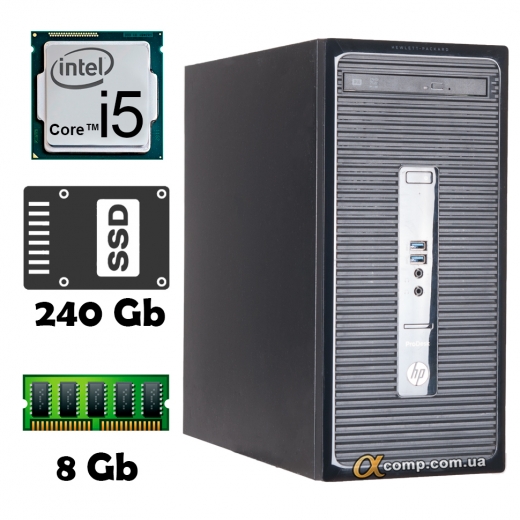 HP ProDesk 400 G2 (i5 4430 • 8Gb • ssd 240Gb) MT — 
