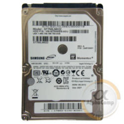 Жесткий диск 2.5" 750Gb Samsung ST750LM022 (16Mb • 7200 • SATAII) БУ