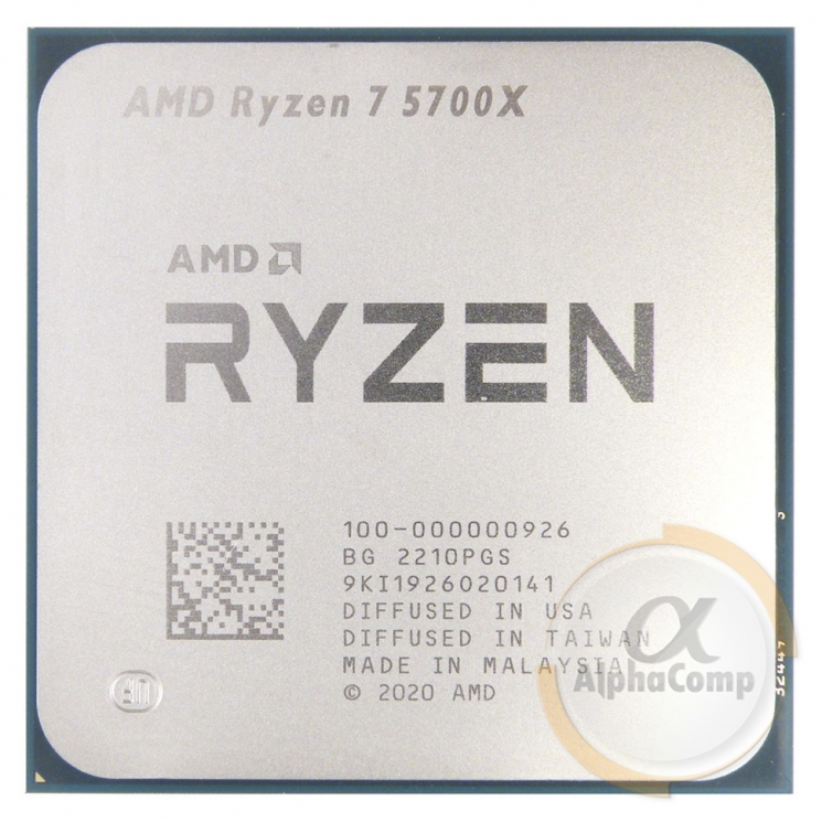 Процесор AMD Ryzen 7 5700X (8×3.40GHz • 32Mb • AM4) БВ