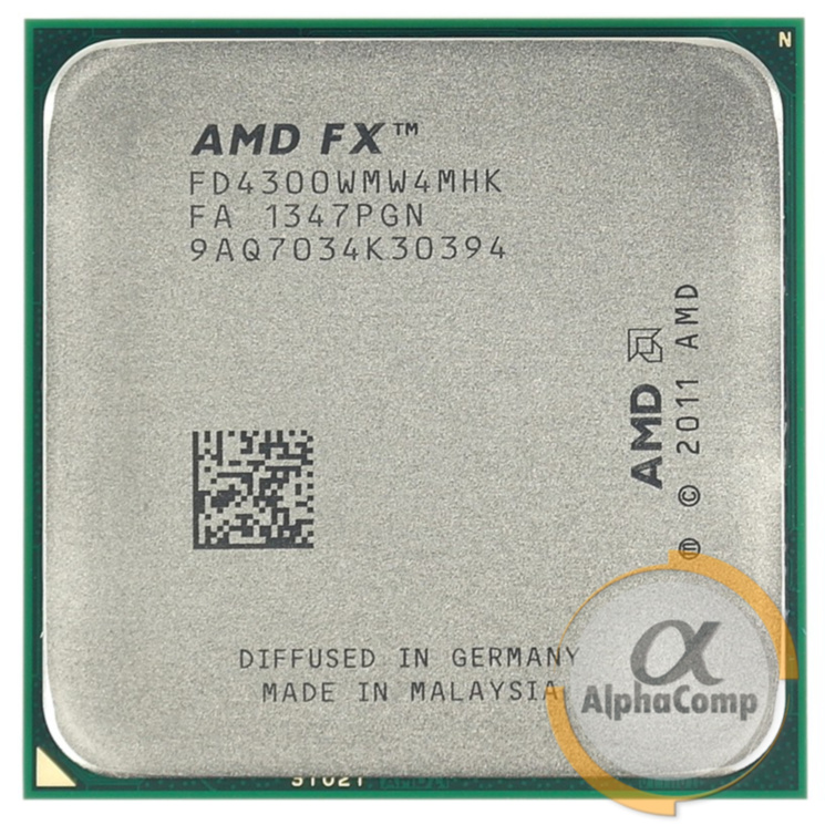 Процессор AMD FX 4300 (4×3.80GHz • 8Mb • AM3+) БУ