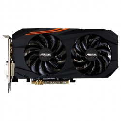 Відеокарта Gigabyte RX580 (8Gb • GDDR5 • 256bit • DVI • HDMI • DP) GV-RX580AORUS-8GD БВ