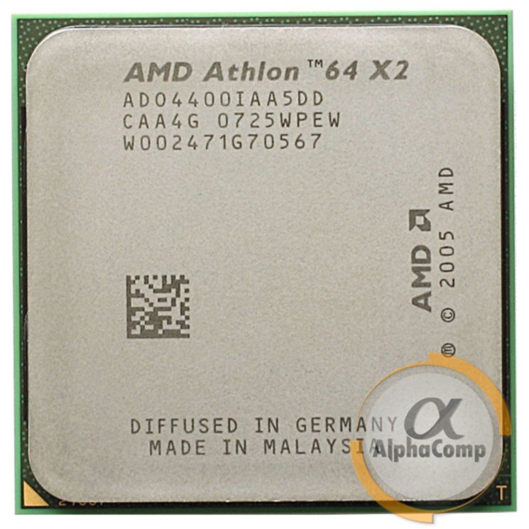 Процессор AMD Athlon 64 X2 4450 (2×2.30GHz/1Mb/AM2) БУ