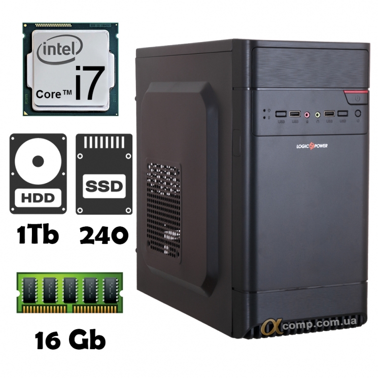 AlphaPC (i7-4770 • 16Gb • 1Tb • ssd 240Gb) R4-T106