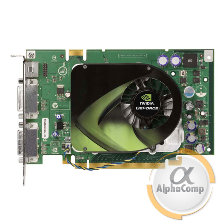 Видеокарта PCI-E NVIDIA GeForce 8600GT (256Mb/GDDR3/128bit/2xDVI/TV) БУ