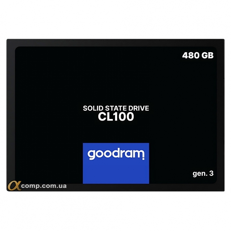 Накопитель SSD 2.5" 480Gb Goodram CL100 (SSDPR-CL100-480-G3)