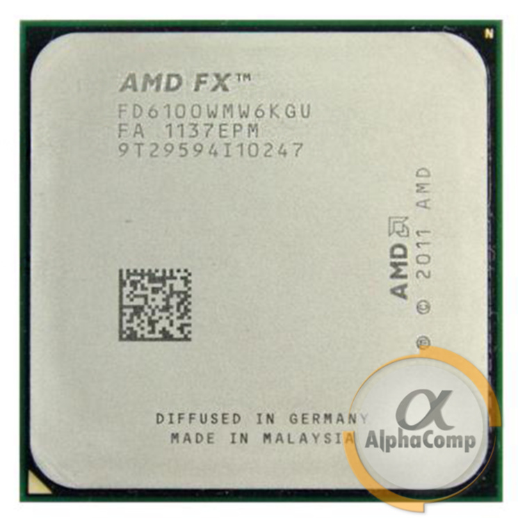 Процессор AMD FX 6100 (6×3.30GHz • 8Mb • AM3+) БУ