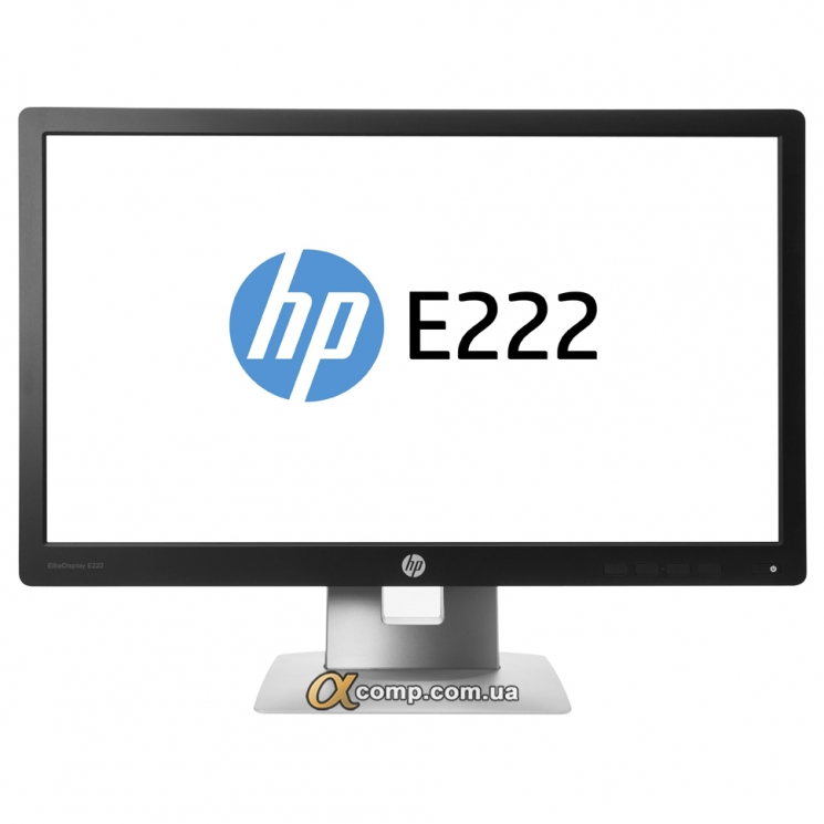 Монітор 21.5" HP E222 (IPS • FullHD • VGA • HDMI • DisplayPort) БВ