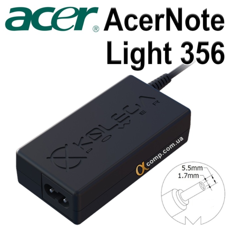 Блок питания ноутбука Acer AcerNote Light 356
