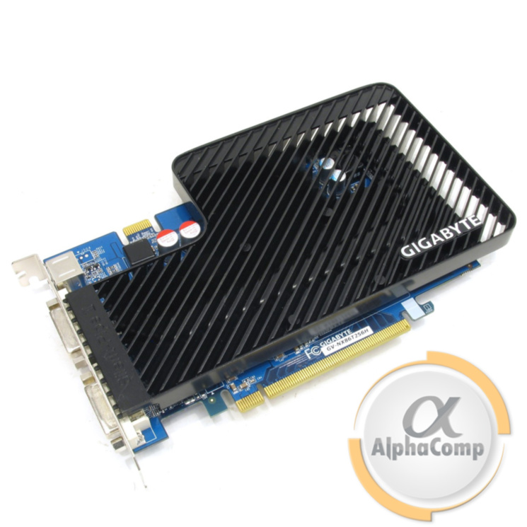 Видеокарта PCI-E NVIDIA Gigabyte 8600GT (256Mb/GDDR3/128bit/2xDVI/TV) БУ