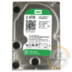 Жесткий диск 3.5" 2Tb WD WD20EZRX (64Mb • 5400 • SATAIII) БУ