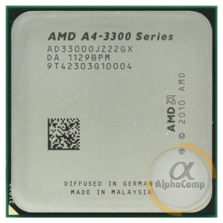 Процессор AMD A4-3300 (2×2.50GHz/1Mb/FM1) БУ