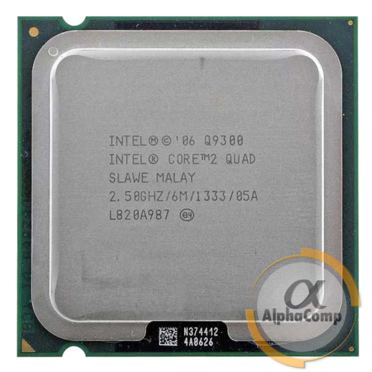 Процессор Intel Core2Quad Q9300 (4×2.50GHz/6Mb/s775) БУ