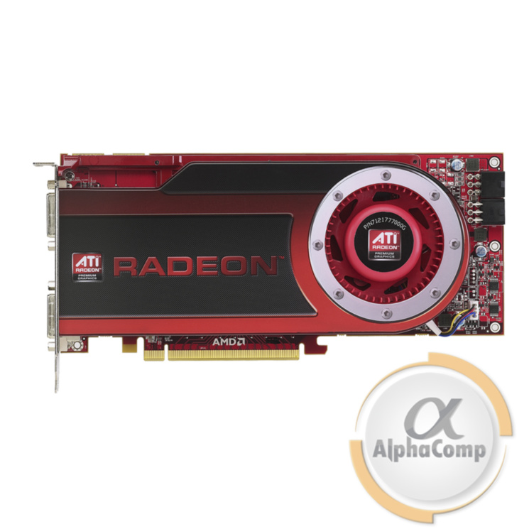 Видеокарта PCI-E ATI RADEON HD4870 (1Gb/GDDR5/256bit/TV/2xDVI/DeepCool кулер) БУ