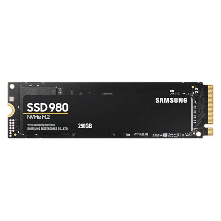 Накопитель SSD M.2 250Gb Samsung 980 2280 PCIe 3.0 ×4 NVMe (MZ-V8V250) БУ
