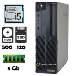 Компьютер Lenovo M90p (i5-650/8Gb/500Gb/ssd 120) desktop БУ•