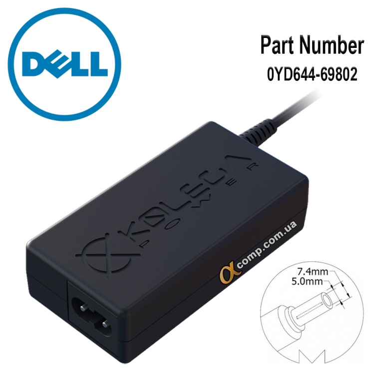 Блок питания ноутбука Dell 0YD644-69802
