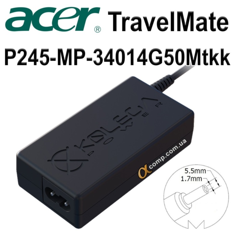 Блок питания ноутбука Acer TravelMate P245-MP-34014G50Mtkk
