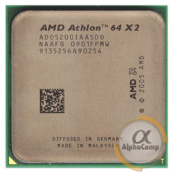 Процессор AMD Athlon 64 X2 5200+ (2×2.70GHz/1Mb/AM2) БУ