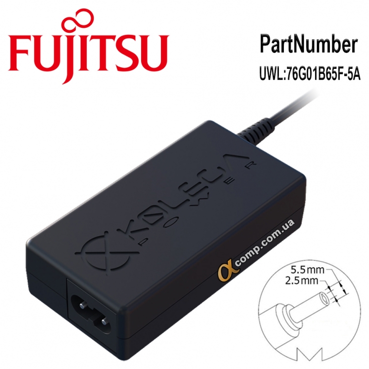 Блок питания ноутбука Fujitsu UWL:76G01B65F-5A