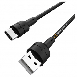 Кабель USB 2.0 Type-C (AM/Type-C) 3A 1м