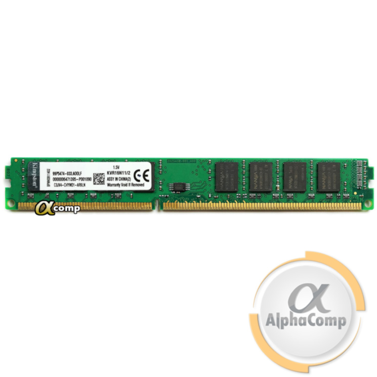 Модуль памяти DDR3 2Gb Kingston (KVR16N11/2) 1600 (AMD only)
