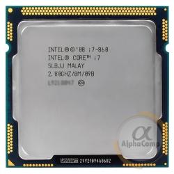 Процессор Intel Core i7 860 (4×2.80GHz • 8Mb • 1156) БУ