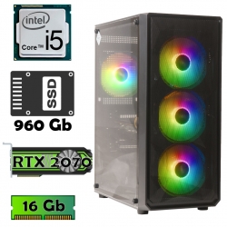 AlphaPC (i5 10400F • RTX2070 • 16Gb • ssd 960Gb) RG10-T201