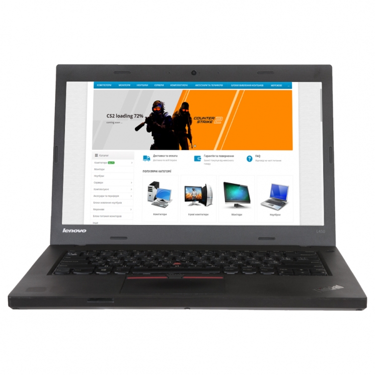 Ноутбук Lenovo ThinkPad L450 (14" • i5 5300U • 8gb • ssd 120) БВ