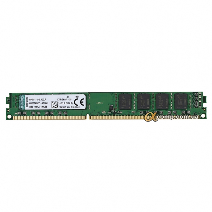 Модуль памяти DDR3 8Gb Kingston (KVR16N11/8) 1600